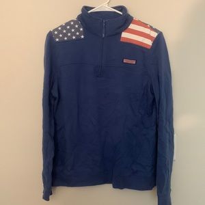 Women’s Vineyard Vines American flag  shep shirt